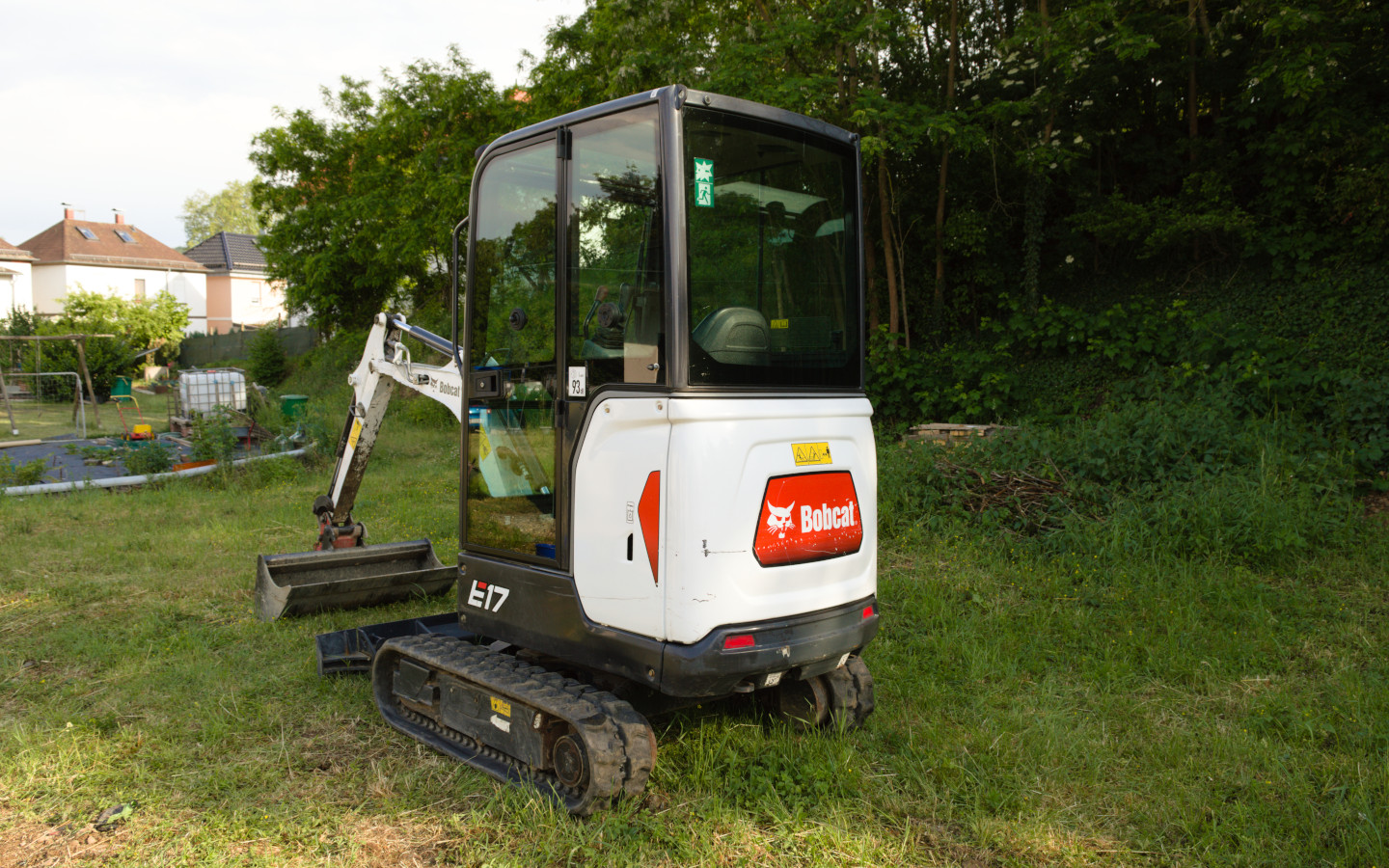 Minibagger mieten leihen Bobcat E17 sale